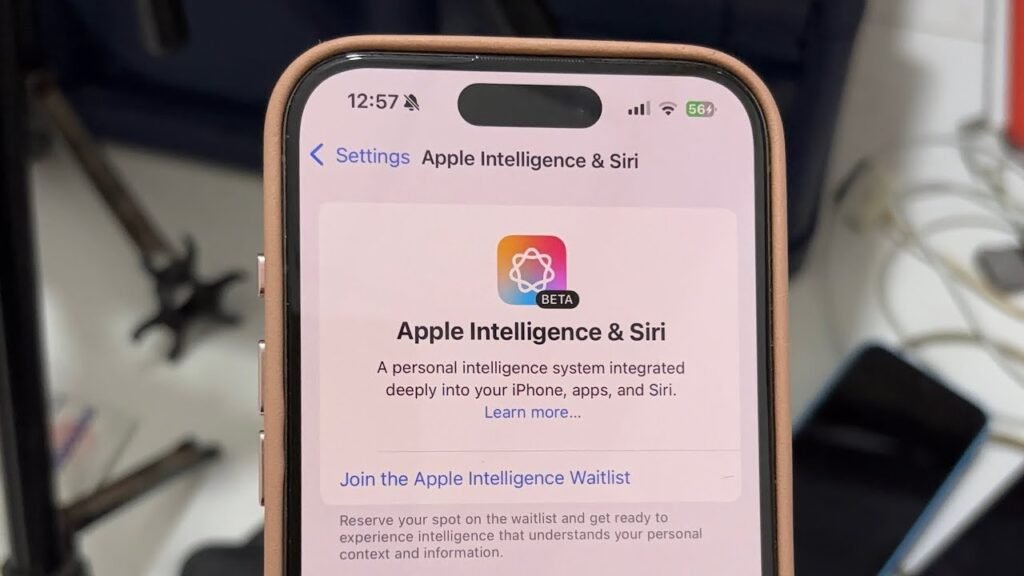 Apple Intelligence Waitlist 